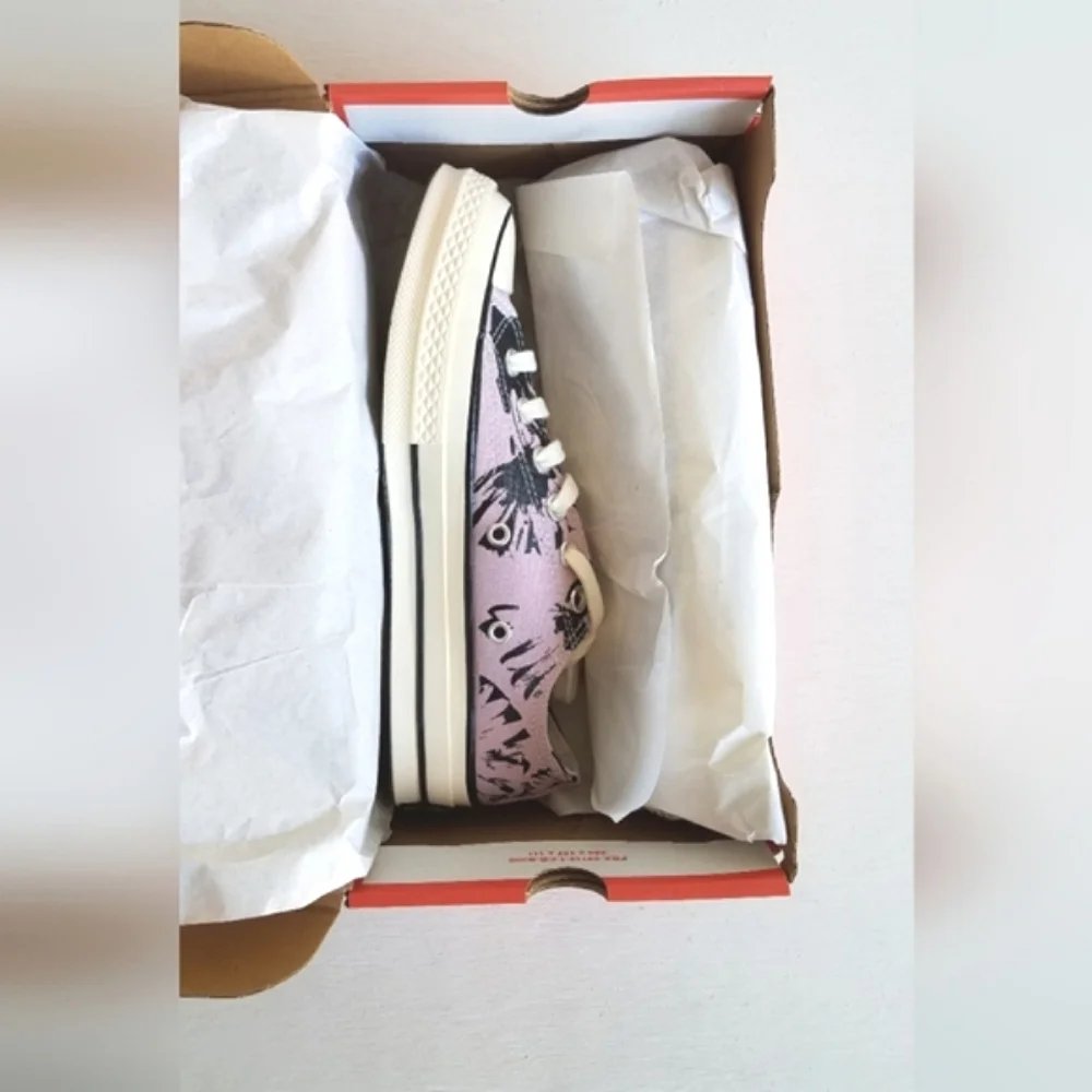 Converse Chuck 70 Ox Limited Edition Hybrid Floral Jacquard Low Canvas Sneakers - Picture 5 of 11